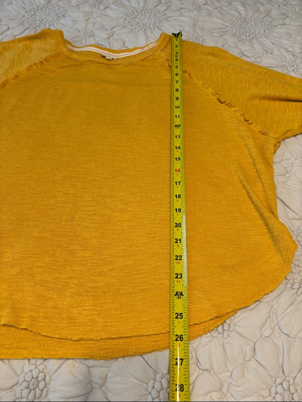 Anthropologie mustard yellow sweater - Picture 11 of 11